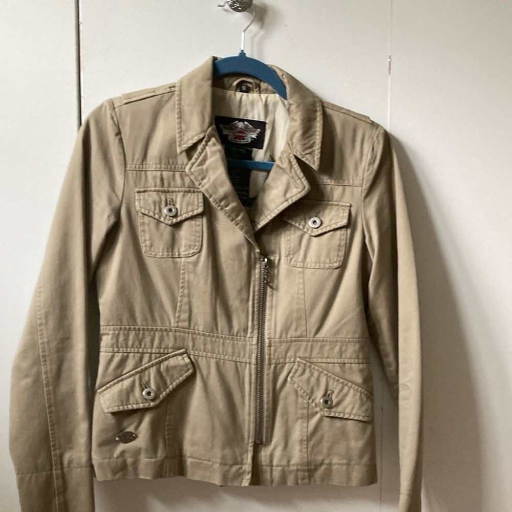 Harley-Davidson Cream Graphic Jacket